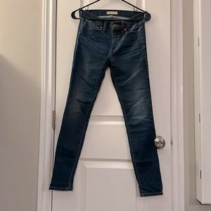 Madewell Women’s 9” High-Rise Skinny Jeans Size 25